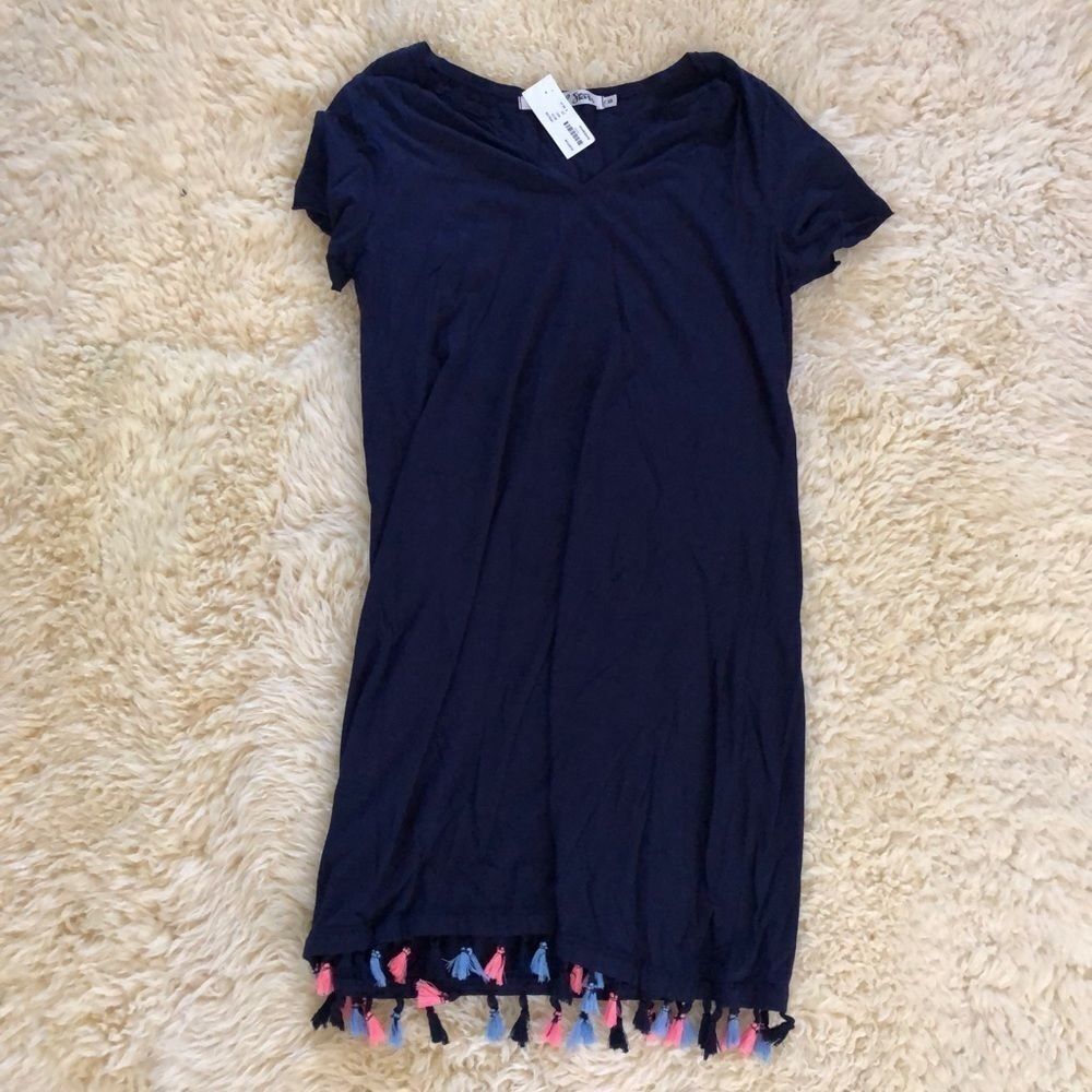 Michael stars blue fringe dress - Picture 3 of 5